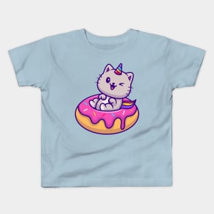 Unicat Doughnut Kids T-Shirt